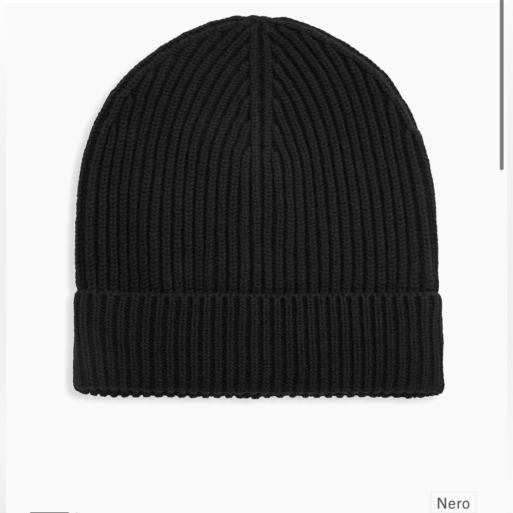 Rib-Knit Beanie